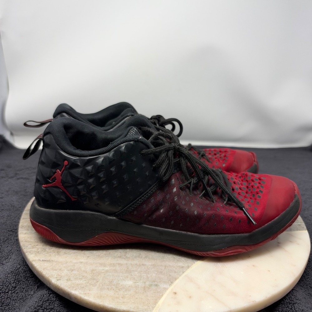 Nike Jordan Extra Fly Black Gym Red Basketball Mens 11 Shoes Sneakers 854551-610